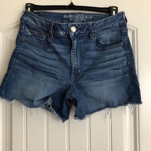 American eagle high rise shorts